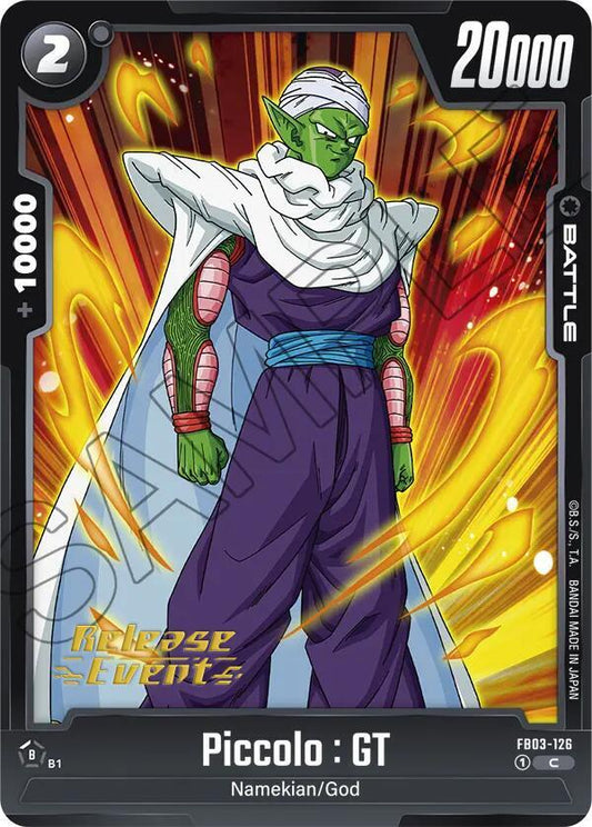 Piccolo : GT - Raging Roar Release Event Cards - Common - FB03-126