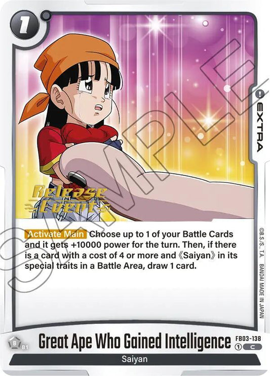 Great Ape Who Gained Intelligence - Raging Roar Release Event Cards - Common - FB03-138