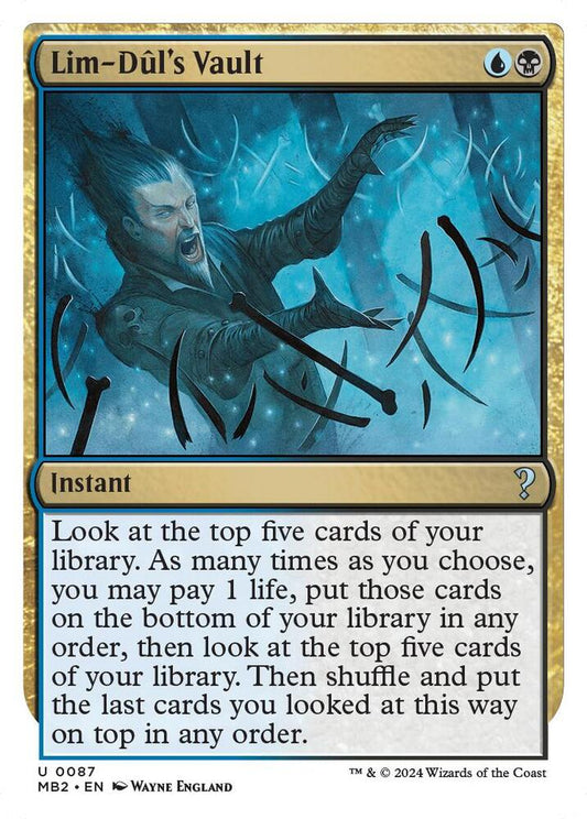 Lim-Dul's Vault (White Border) - Mystery Booster 2 - U - 87