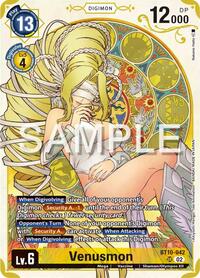Venusmon (Premium Heroines Set) - Xros Encounter - Super Rare - BT10-042 SR