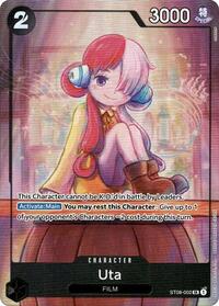Uta - ST08-002 (Premium Card Collection -Uta-) - One Piece Promotion Cards - SR - ST08-002
