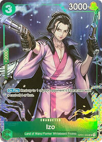 Izo (Premium Card Collection -BANDAI CARD GAMES Fest. 23-24 Edition-) - One Piece Promotion Cards - UC - OP01-033