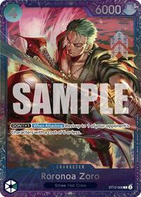 Roronoa Zoro (Treasure Cup 2024) - One Piece Promotion Cards - C - ST12-008