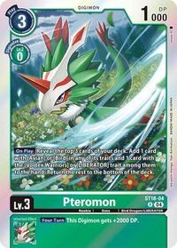 Pteromon - Starter Deck 18: Guardian Vortex - Rare - ST18-04 R