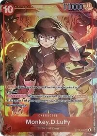 Monkey.D.Luffy (Treasure Booster Set) - One Piece Promotion Cards - SR - ST10-006