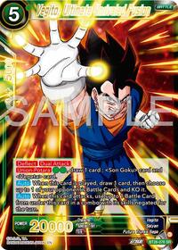 Vegito, Ultimate Unrivaled Fusion - Ultimate Advent - Super Rare - BT26-076