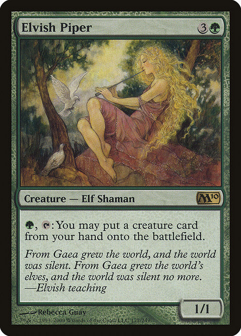 Elvish Piper - Magic 2010 (M10) - R - 177