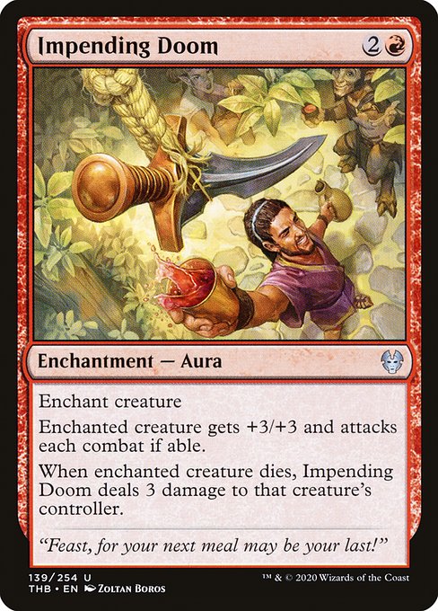 Impending Doom - Theros Beyond Death - U - 139