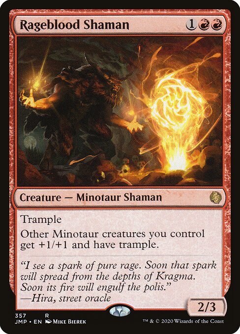 Rageblood Shaman - Jumpstart - R - 357