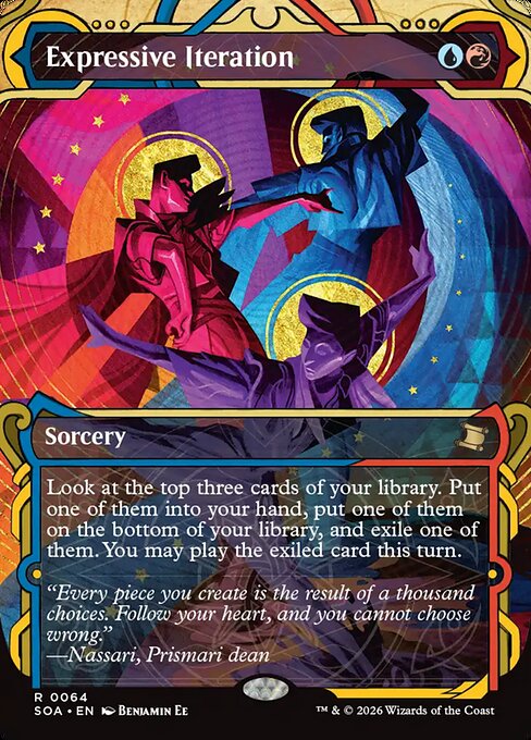 Expressive Iteration - Secrets of Strixhaven: Mystical Archive - R - 64