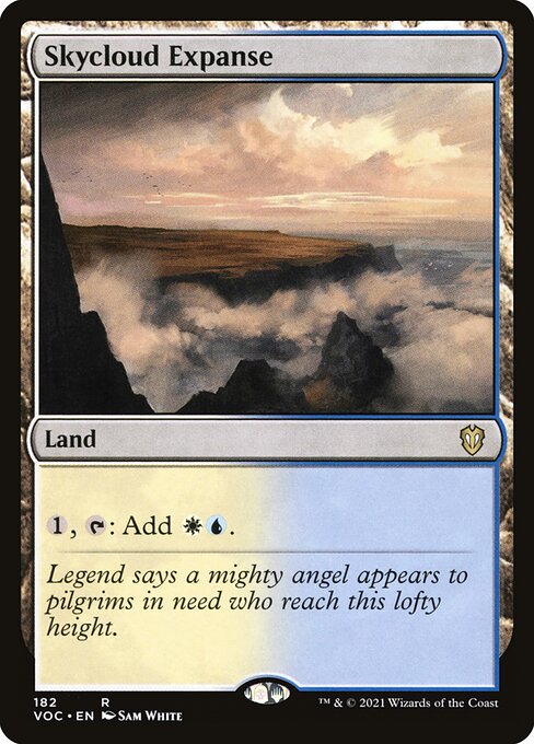Skycloud Expanse - Commander: Innistrad: Crimson Vow - R - 182