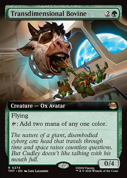 Transdimensional Bovine (Extended Art) - Teenage Mutant Ninja Turtles - R - 274