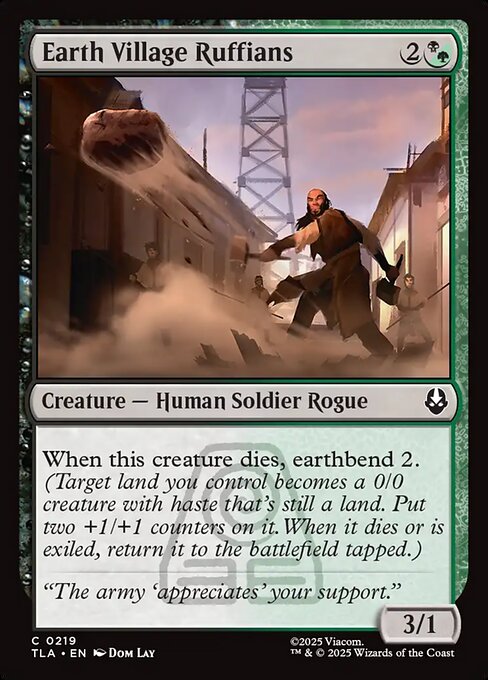 Earth Village Ruffians - Avatar: The Last Airbender - C - 219