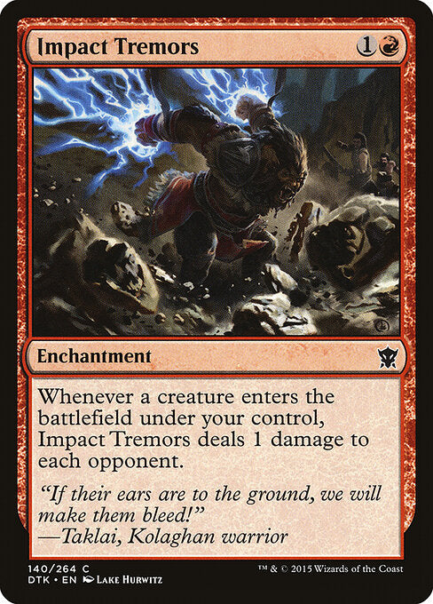 Impact Tremors (DTK) - The List Reprints - C - 140