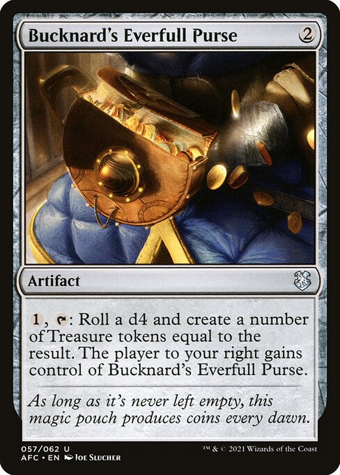 Bucknard's Everfull Purse - Commander: Adventures in the Forgotten Realms - U - 57
