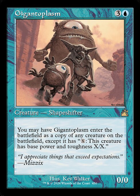 Gigantoplasm (Retro Frame) - Ravnica Remastered - R - 450