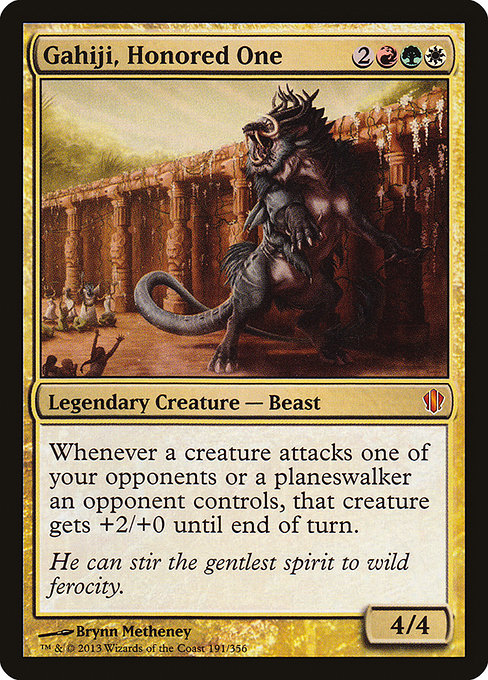 Gahiji, Honored One - Commander 2013 - M - 191