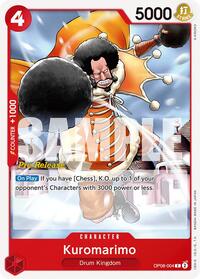 Kuromarimo - Two Legends Pre-Release Cards - C - OP08-004