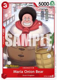 Maria Onion Bear - Two Legends Pre-Release Cards - C - OP08-009