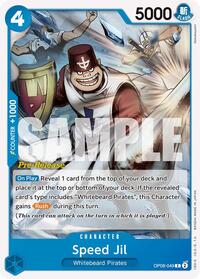 Speed Jil - Two Legends Pre-Release Cards - C - OP08-049