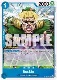 Buckin - Two Legends Pre-Release Cards - C - OP08-051