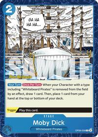 Moby Dick - Two Legends Pre-Release Cards - C - OP08-056