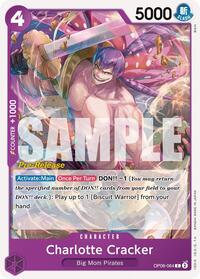 Charlotte Cracker - Two Legends Pre-Release Cards - C - OP08-064