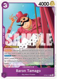 Baron Tamago - Two Legends Pre-Release Cards - C - OP08-070