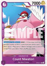 Count Niwatori - Two Legends Pre-Release Cards - C - OP08-071