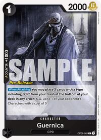Guernica - Two Legends Pre-Release Cards - C - OP08-081