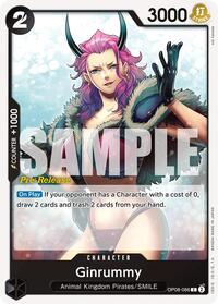 Ginrummy - Two Legends Pre-Release Cards - C - OP08-086