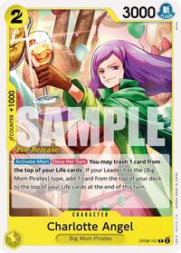 Charlotte Angel - Two Legends Pre-Release Cards - C - OP08-101