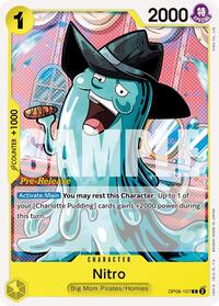 Nitro - Two Legends Pre-Release Cards - C - OP08-107