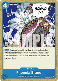 Phoenix Brand - Two Legends Pre-Release Cards - UC - OP08-055