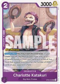 Charlotte Katakuri (062) - Two Legends Pre-Release Cards - UC - OP08-062