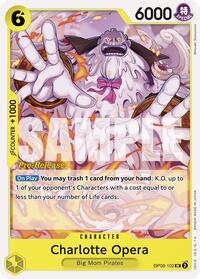 Charlotte Opera - Two Legends Pre-Release Cards - UC - OP08-102