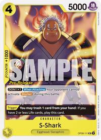 S-Shark - Two Legends Pre-Release Cards - UC - OP08-111