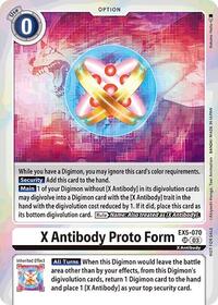 X Antibody Proto Form (Event Pack 7) - Animal Colosseum - Promo - EX5-070 SR