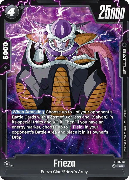Frieza (Bonus Pack Alternate Art) - Starter Deck 5: Bardock - Common - FS05-13