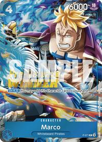 Marco (Two Legends Pre-Release Winner) - One Piece Promotion Cards - PR - P-071