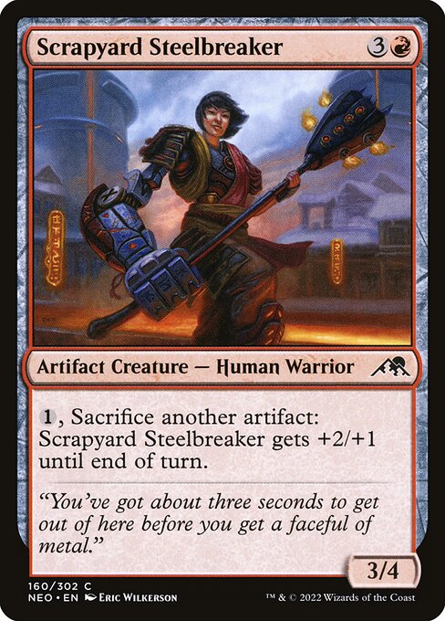 Scrapyard Steelbreaker - Kamigawa: Neon Dynasty - C - 160