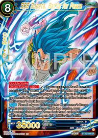 SSB Gogeta, Battle for Peace - Ultimate Advent - Super Rare - BT26-044