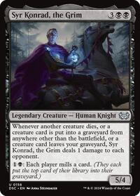 Syr Konrad, the Grim - Commander: Duskmourn: House of Horror - U - 158