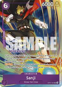 Sanji (Championship 2024 Finalist Card Set) - One Piece Promotion Cards - SR - OP07-064