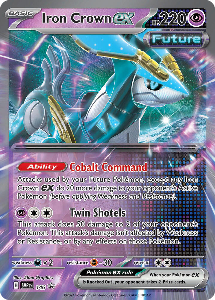 Iron Crown ex - 146 - SV: Scarlet & Violet Promo Cards - Promo - 146