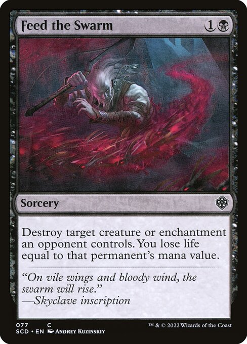Feed the Swarm - Starter Commander Decks - C - 77