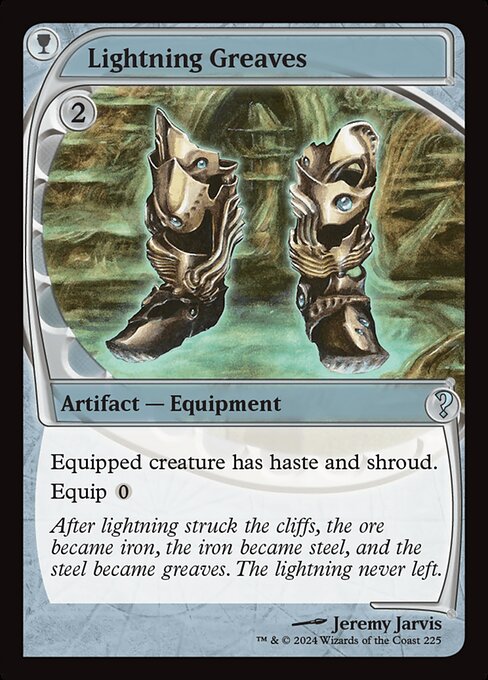 Lightning Greaves (Future Sight) - Mystery Booster 2 - U - 225