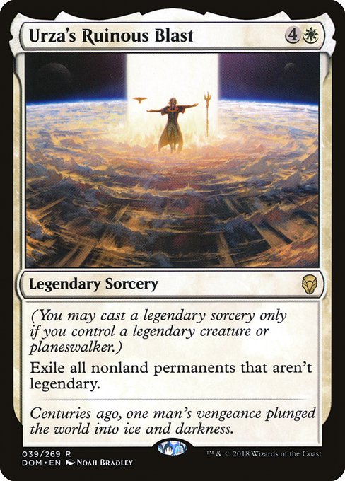 Urza's Ruinous Blast - Dominaria - R - 39