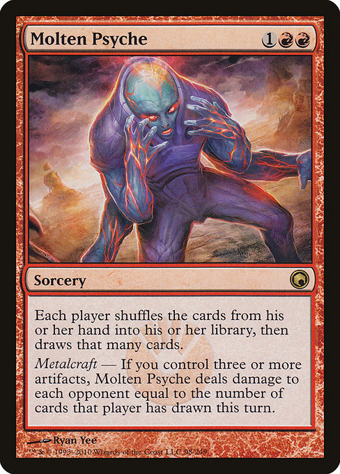 Molten Psyche - Scars of Mirrodin - R - 98