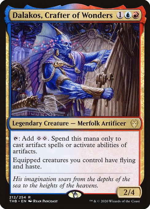 Dalakos, Crafter of Wonders - Theros Beyond Death - R - 212